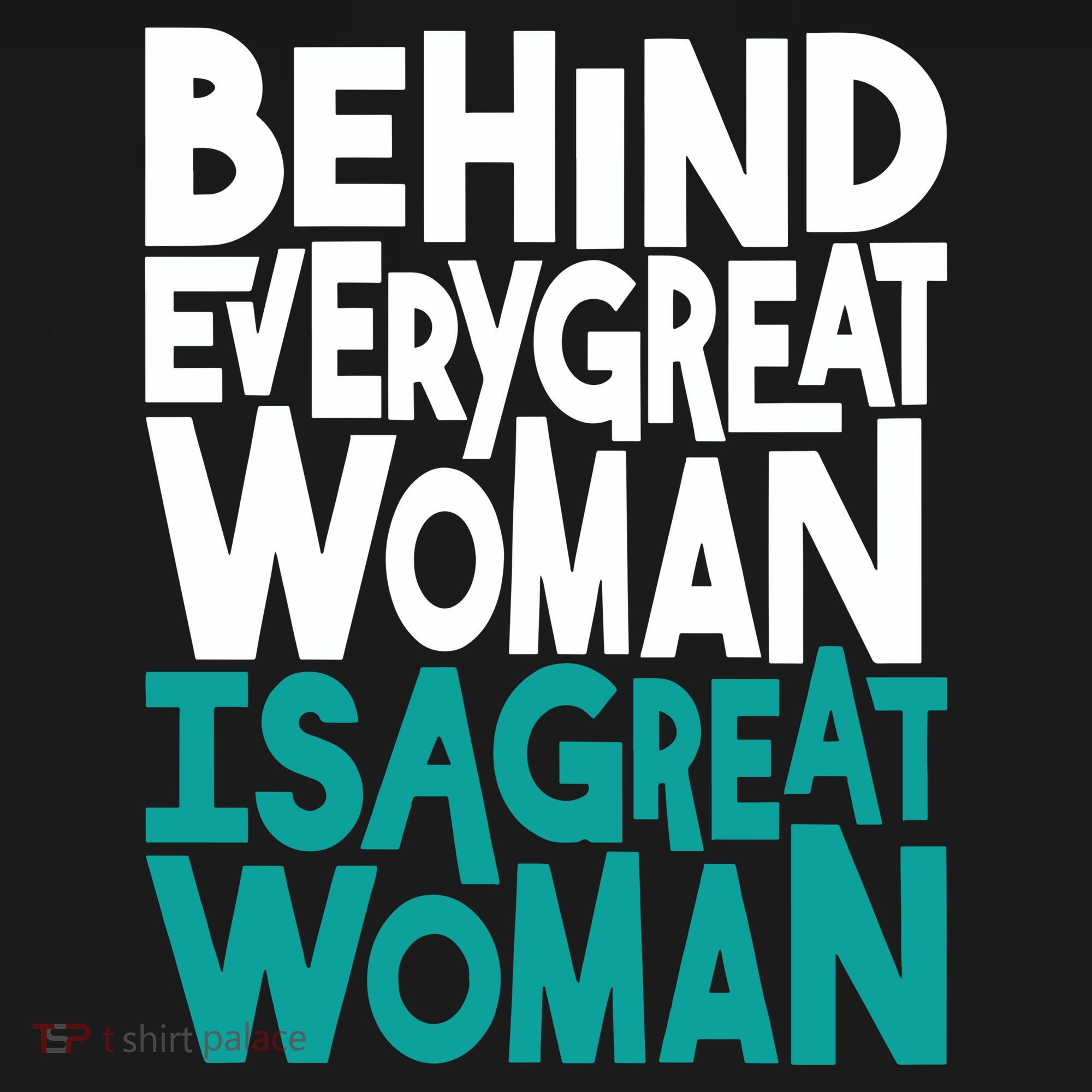 Behind Every Great Woman Is A Great Woman Women's Hoodie