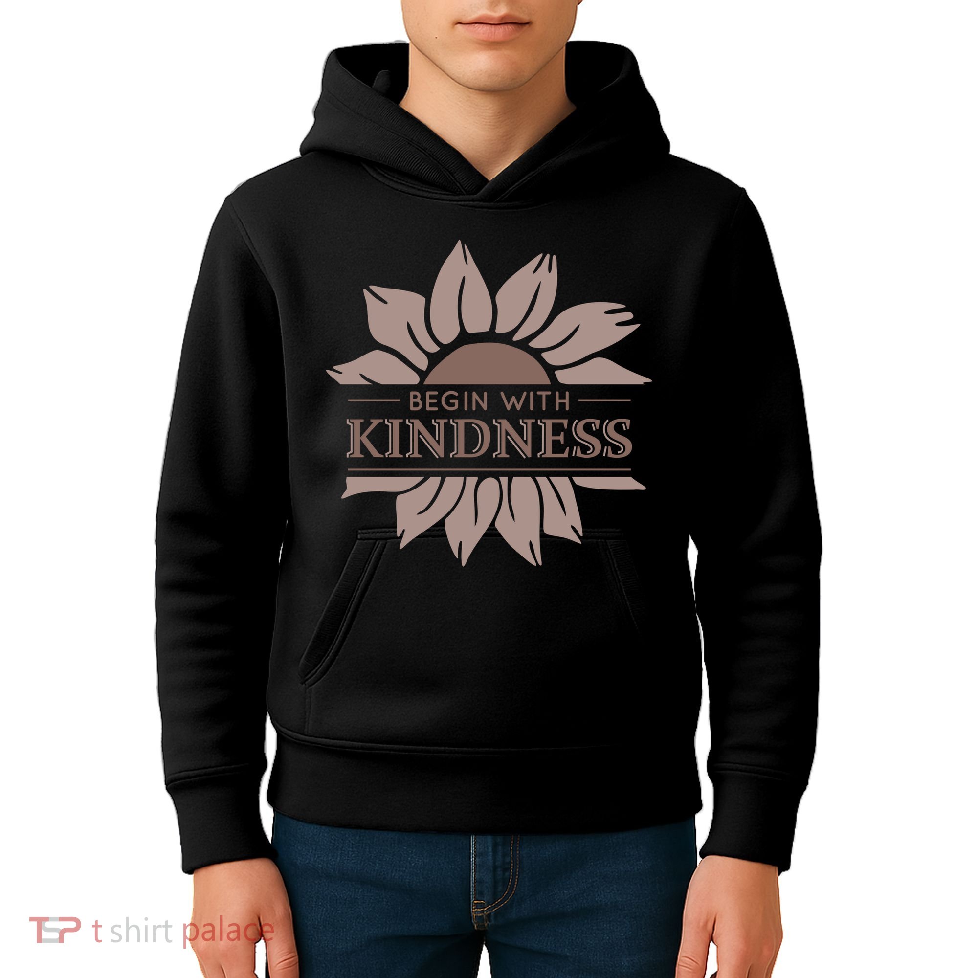 Begin With Kindness Kids Hoodie