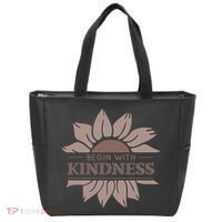 Begin With Kindness Tote Bag thumb 0