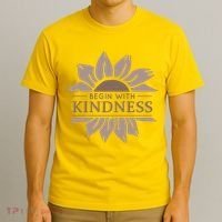 Begin With Kindness T-Shirt thumb 3
