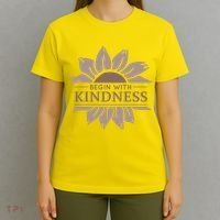 Begin With Kindness T-Shirt thumb 4