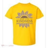 Begin With Kindness Toddler T-Shirt thumb 0