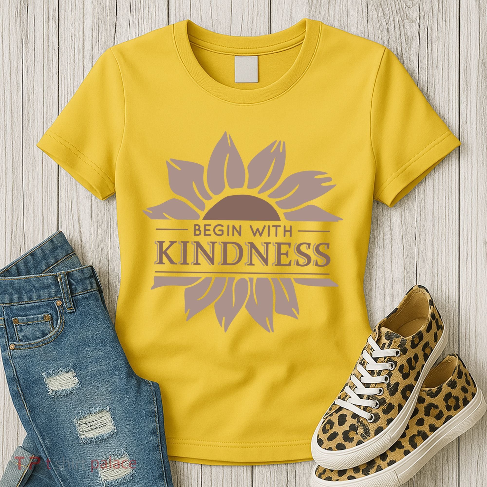 Begin With Kindness Women's T-Shirt