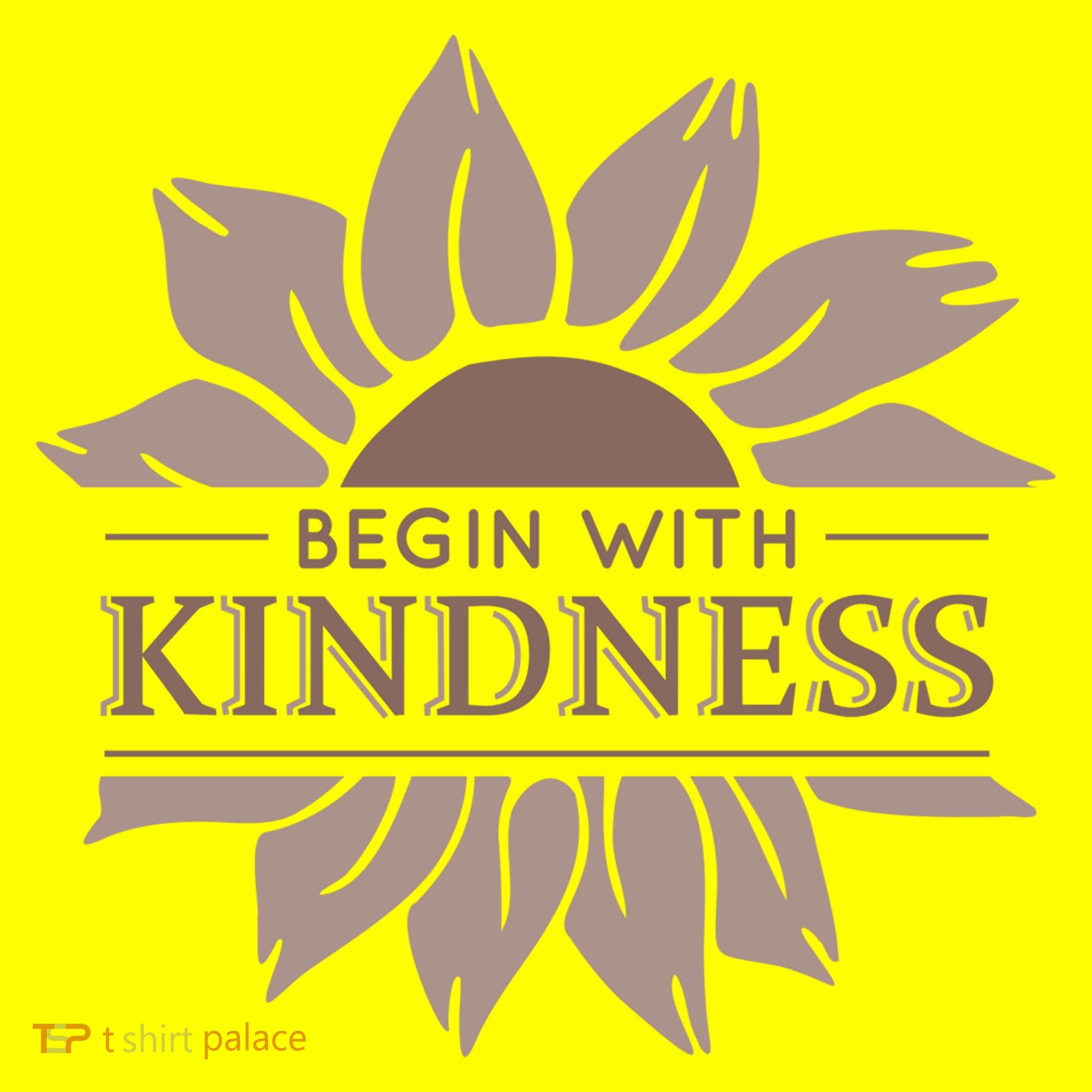Begin With Kindness Kids Long Sleeve Shirt