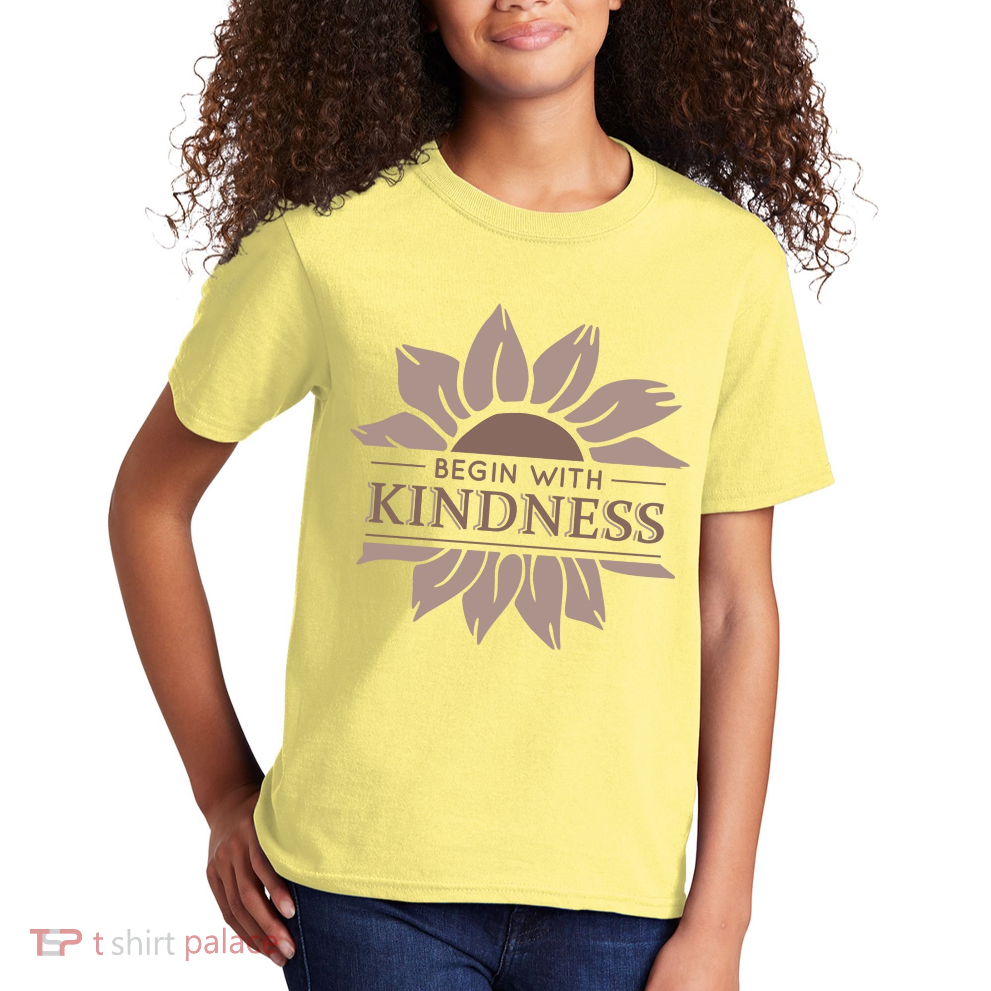 Begin With Kindness Kids T-Shirt