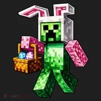 Bunny Egg Happy Easter Video Game Pixel Women's Sweatshirt thumb 2