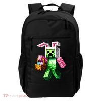 Bunny Egg Happy Easter Video Game Pixel Backpack thumb 0