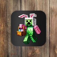 Bunny Egg Happy Easter Video Game Pixel Coaster thumb 0