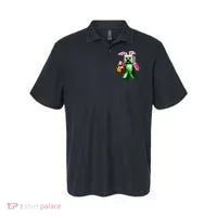 Bunny Egg Happy Easter Video Game Pixel Polo thumb 0