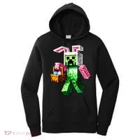 Bunny Egg Happy Easter Video Game Pixel Women's Hoodie thumb 0