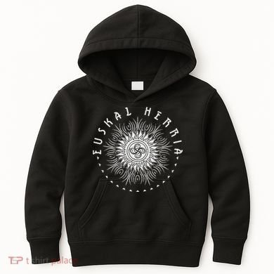 Basque Euskal Herria Espana Ancestry National Souvenir Spain Kids Hoodie