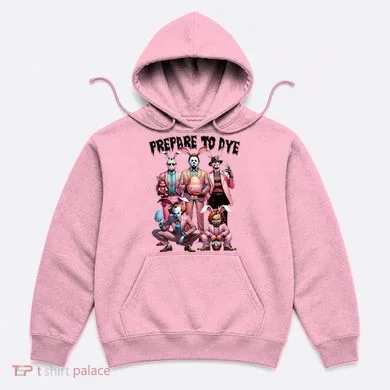 Bunny Easter Horror Dyeing Eggs Hoodie