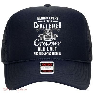 Behind Every Crazy Biker Is An Even Crazier Old Lady Hat
