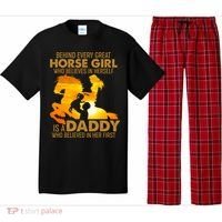 Behind Every Great Horse Girl Is A Daddy Who Believed In Her First Pajama Set thumb 0