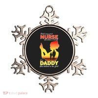 Behind Every Great Nurse Is A Daddy Ornament thumb 0