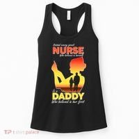 Behind Every Great Nurse Is A Daddy Women's Tank Top thumb 0