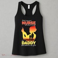 Behind Every Great Nurse Is A Daddy Women's Tank Top thumb 3