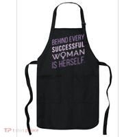 Behind Every Successful Woman Is Herself Apron thumb 0