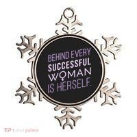 Behind Every Successful Woman Is Herself Ornament thumb 0
