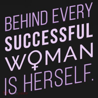 Behind Every Successful Woman Is Herself Baby Bodysuit