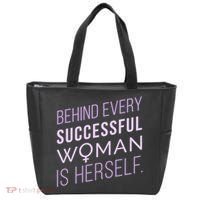 Behind Every Successful Woman Is Herself Tote Bag thumb 0