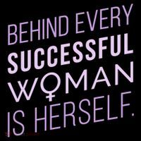 Behind Every Successful Woman Is Herself Tote Bag thumb 4