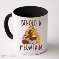 Behold A Meowtian Cats Coffee Mug thumb 0