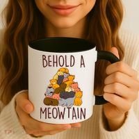 Behold A Meowtian Cats Coffee Mug thumb 3
