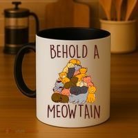 Behold A Meowtian Cats Coffee Mug thumb 4