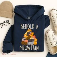Behold A Meowtian Cats Hoodie thumb 4