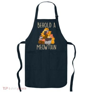 Behold A Meowtian Cats Apron