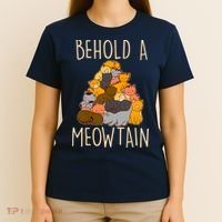 Behold A Meowtian Cats T-Shirt thumb 4
