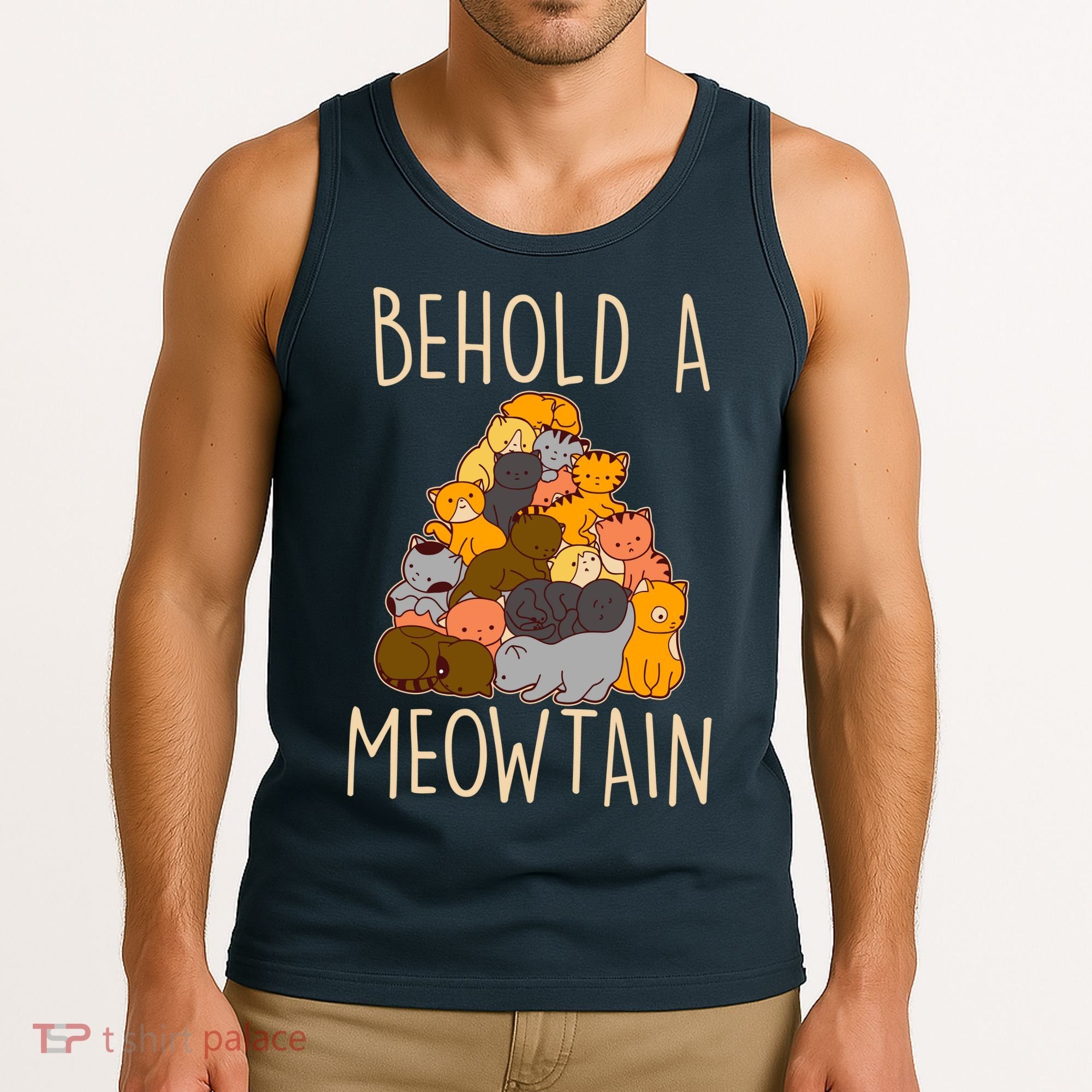 Behold A Meowtian Cats Tank Top