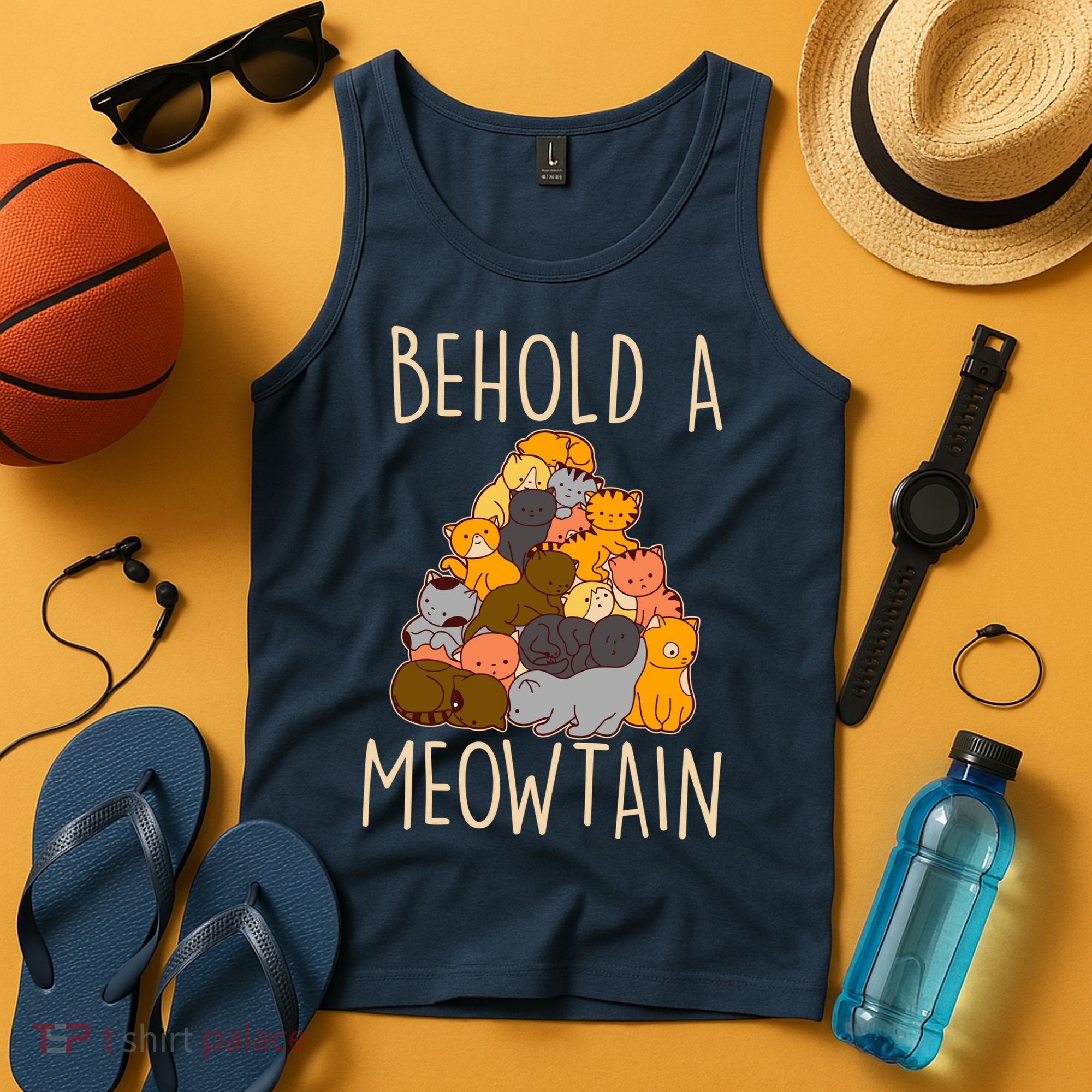 Behold A Meowtian Cats Tank Top
