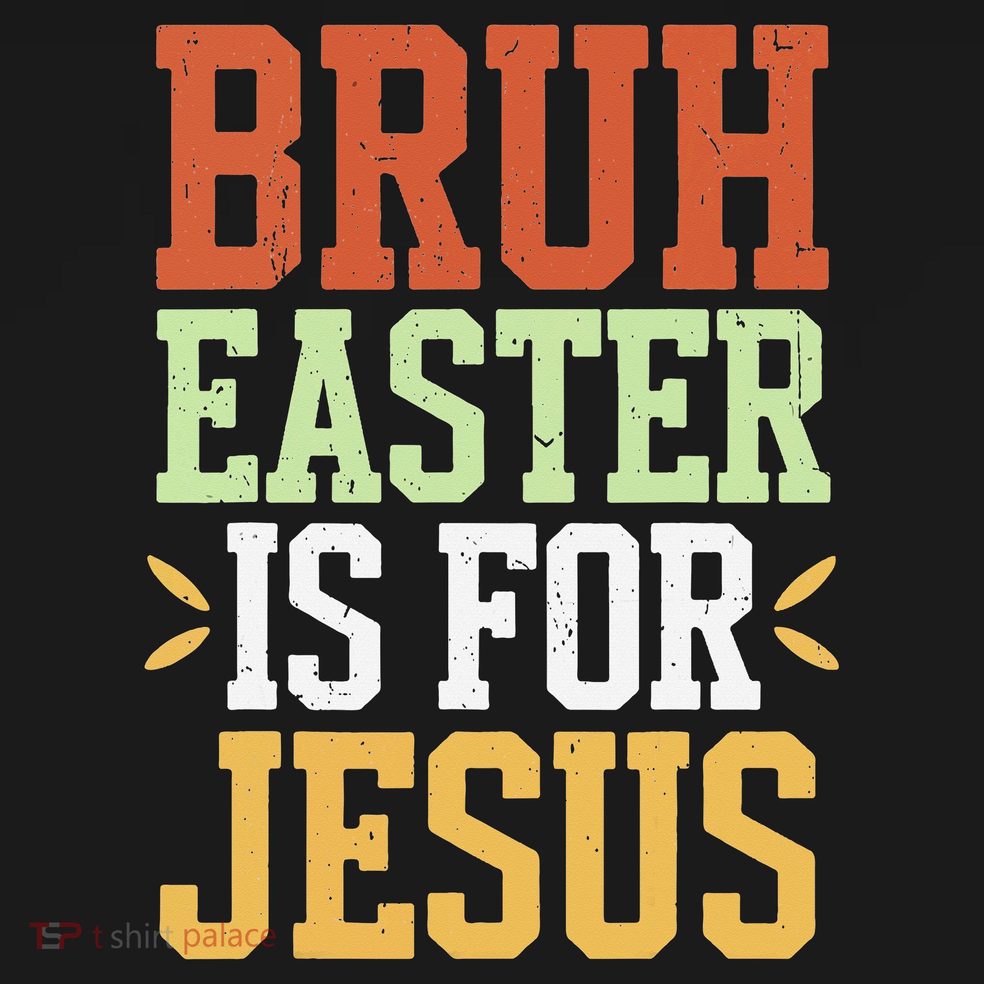 Bruh Easter Is For Jesus Funny N God Son Polo