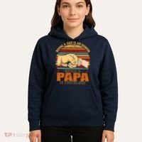 Being A Dad Is An Honor Being Papa Is Priceless Hoodie thumb 5