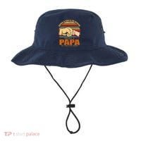 Being A Dad Is An Honor Being Papa Is Priceless Bucket Hat thumb 0
