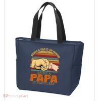 Being A Dad Is An Honor Being Papa Is Priceless Tote Bag thumb 3