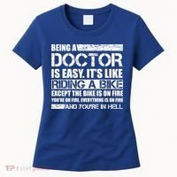 Being A Doctor Is Easy Women's T-Shirt thumb 0