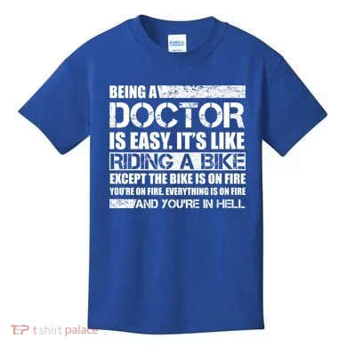 Being A Doctor Is Easy Kids T-Shirt
