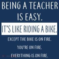 Being A Teacher Is Like Riding A Bike Visor thumb 3