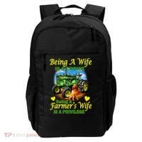 Being A Wife Is A Choice Being A Farmer's Wife IS A Privilege Backpack thumb 0