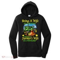Being A Wife Is A Choice Being A Farmer's Wife IS A Privilege Women's Hoodie thumb 0