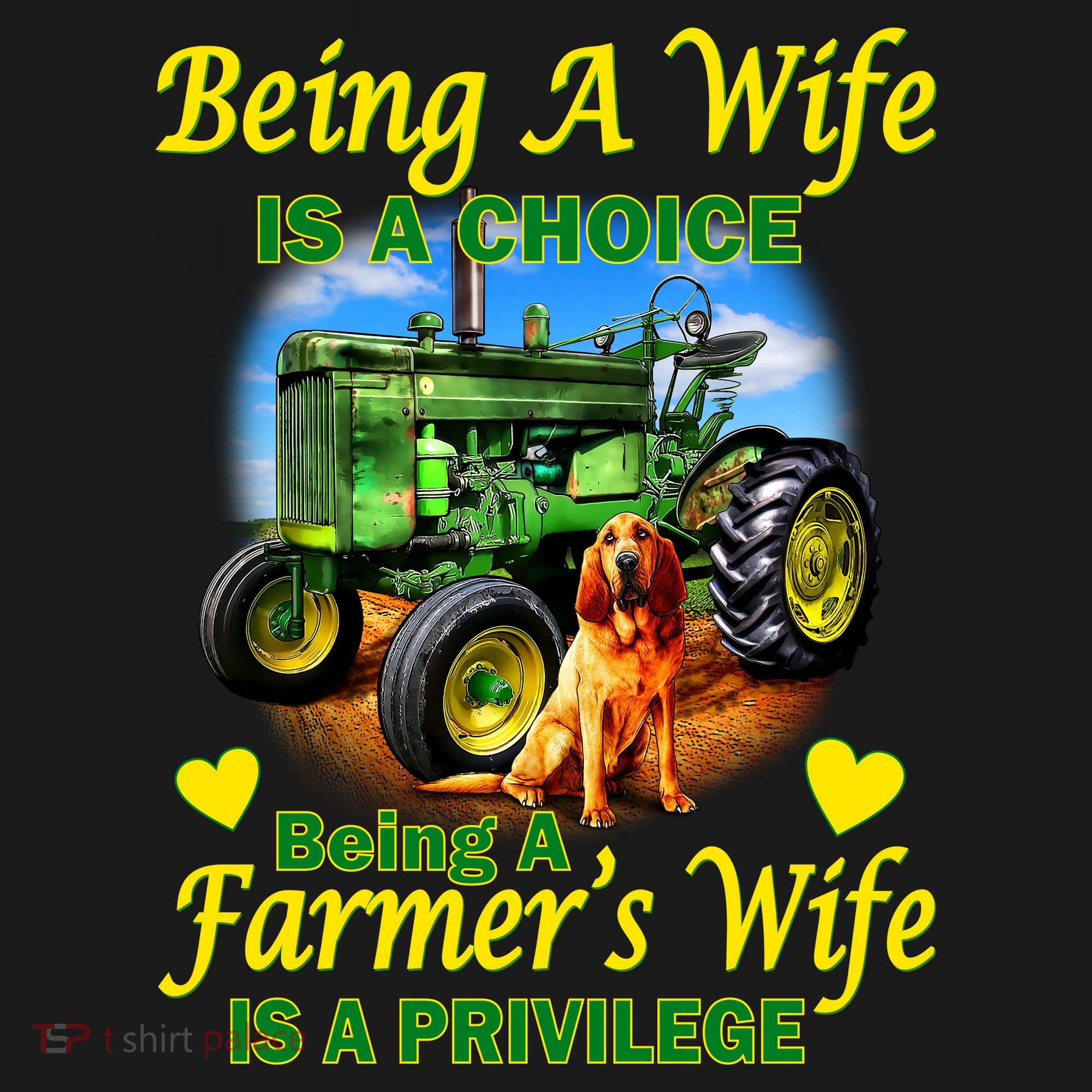 Being A Wife Is A Choice Being A Farmer's Wife IS A Privilege Women's Hoodie