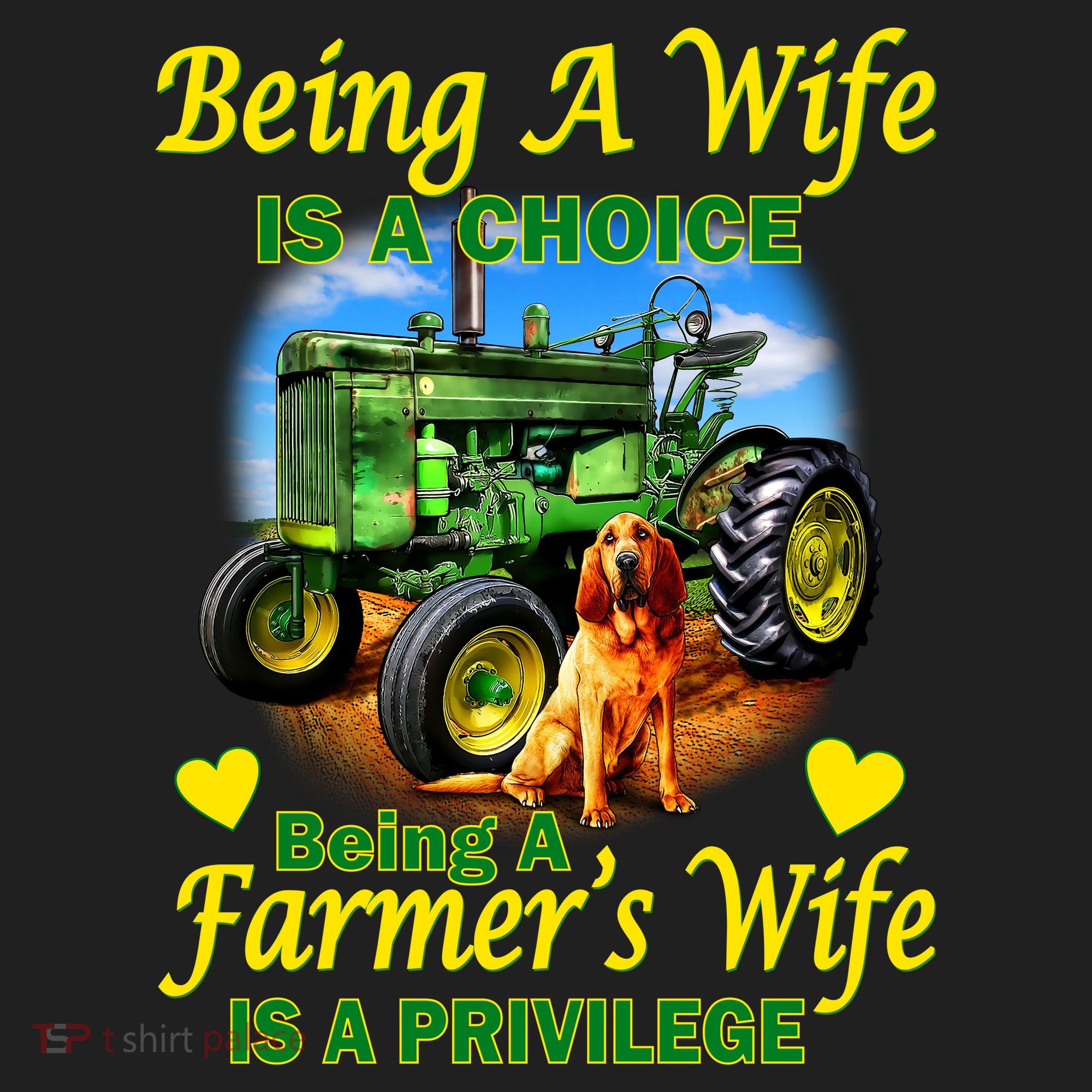 Being A Wife Is A Choice Being A Farmer's Wife IS A Privilege Golf Towel