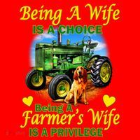 Being A Wife Is A Choice Being A Farmer's Wife IS A Privilege Santa Hat thumb 1