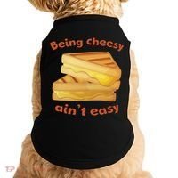 Being Cheesy Ain't Easy Doggie Tank thumb 0