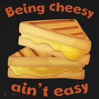 Being Cheesy Ain't Easy Doggie Tank thumb 4