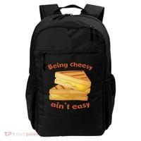 Being Cheesy Ain't Easy Backpack thumb 0