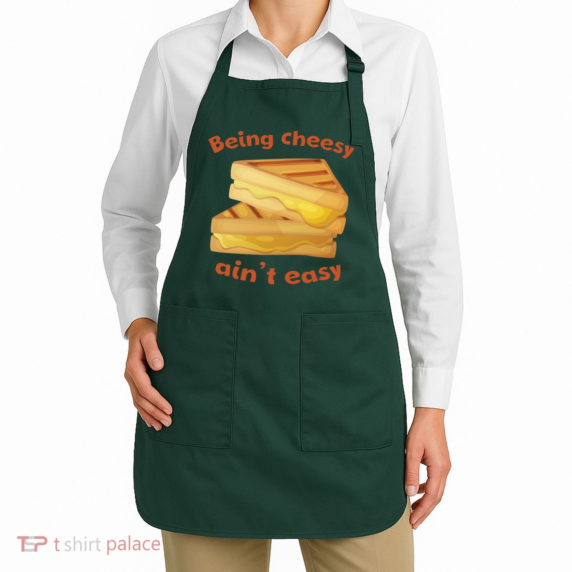 Being Cheesy Ain't Easy Apron